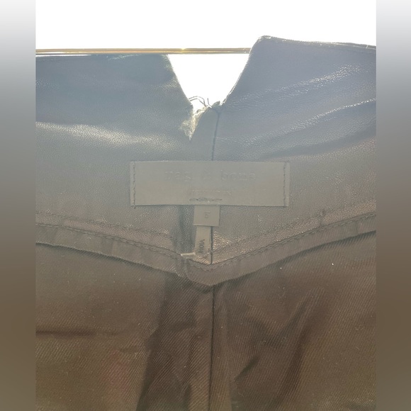 rag & bone lamb’s leather pants. - Picture 6 of 6